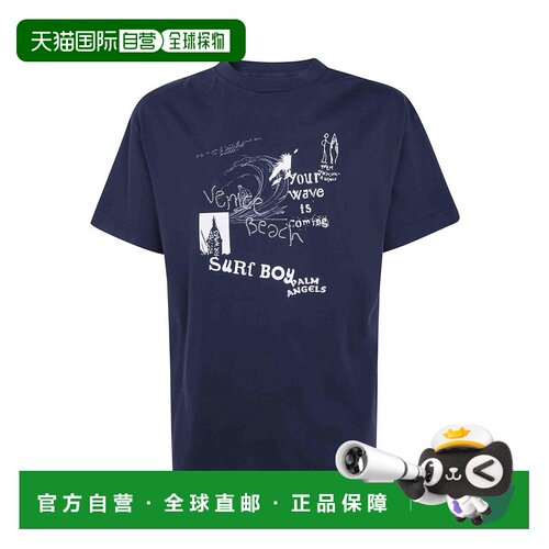 PALM ANGELS 男士T恤 PAMAA001JR007ANTHRACITE