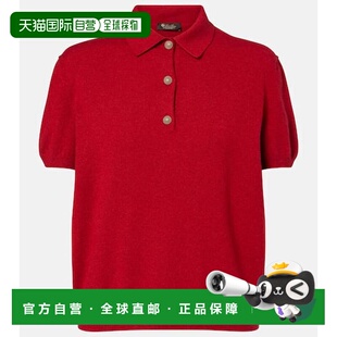 潮奢 Loro Piana 诺悠翩雅 女士 经典款羊绒Polo衫
