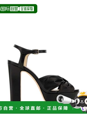 JIMMY CHOO 女士凉鞋 HELOISE120NAPBLACK CO 黑色