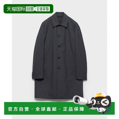 PRADA 男士风衣 SGD256SOOO6169F0308 AW2026 灰色