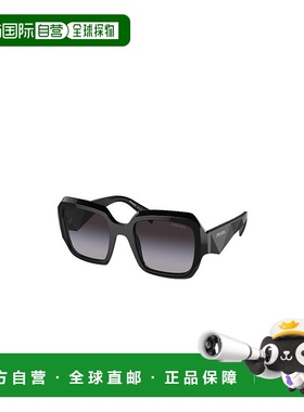 【99新未使用】PRADA 女士太阳镜 PR28ZS16K90A CO 黑色 徽标太阳