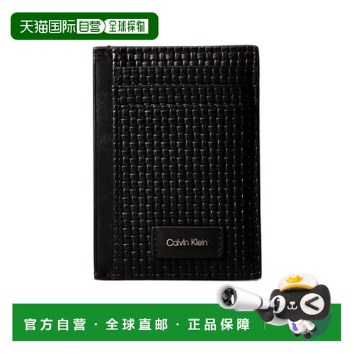 CALVIN KLEIN 男士卡包 LV04D1126GUB1 SS2026 黑色