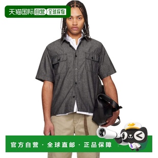 1h可退 潮奢 Sacai 男士 灰色 Light Weight 牛仔衬衫 2603929M