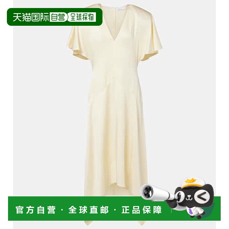 1h可退 潮奢 Stella Mccartney 斯特拉 麦卡特尼 女士 缎面中长连