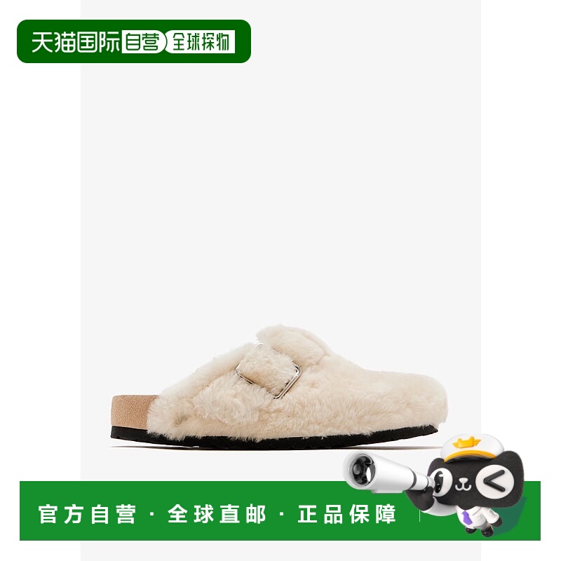 1h可退 潮奢 Birkenstock 勃肯 女士 BOSTON 1774 毛羊皮凉鞋 103