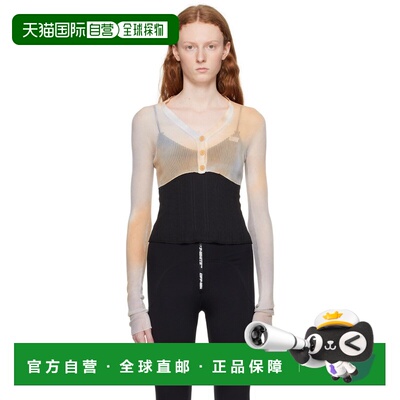 1h可退 潮奢 off-white 女士 灰色 Seethr 开衫 OWHB035S23KNI001