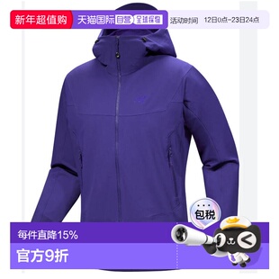 1h可退 ARC‘TERYX始祖鸟男士旧款GAMMA HOODY单层软壳外套户外