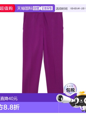 1h可退 MAX MARA 女士休闲裤 1781013706032 SS2023 紫色 平纹针