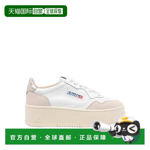 AUTRY 女士运动鞋 PTLWLS01 AW2025 白色 厚底厚底鞋运动鞋