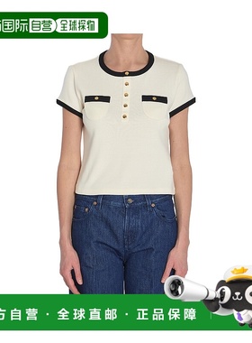 CELINE 女士T恤 RX07H0Q1201CB AW2025白色短袖