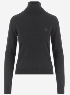 GUCCI 女士针织衫 860442XKFG71043 SS2026 黑色 Long Sleeve Top