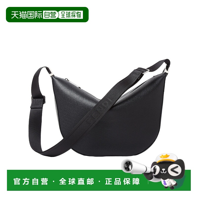 1h可退 FENDI 男士单肩包 7VA663ASIHF0GXN SS2025 黑色 Melon 中