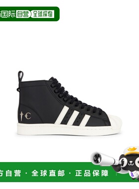 1h可退 潮奢 Adidas 男士 中帮运动鞋 JP6519 black黑色 舒适时尚