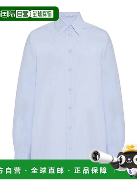 THE ROW 女士衬衫 10477W4294LSB AW2025 蓝色 GAVINA SHIRT长袖