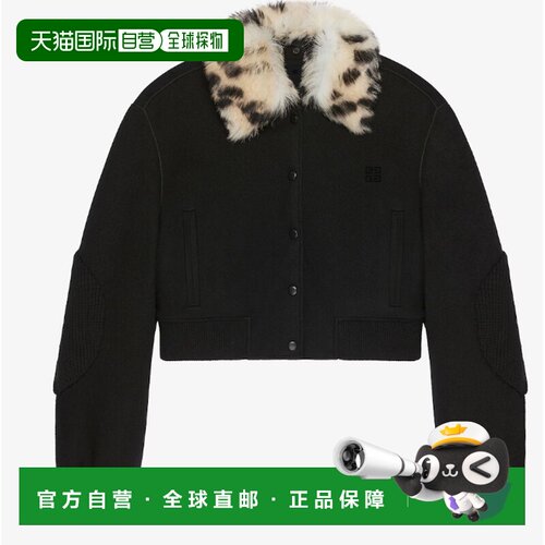 GIVENCHY 女士夹克 BW00QU4ZPR001 SS2025 黑色 B【付后1h可退】