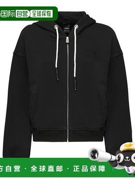 PINKO 男士卫衣 105509A2RBZ99 AW2025 黑色 Logo Sweatshirt