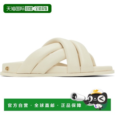 1h可退 潮奢 ANINE BING 女士 灰白色 Lizzie 凉鞋 A144028150