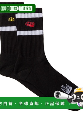 THE NORTH FACE 男士户外袜 2070597TNFBLACK CO 黑色袜子