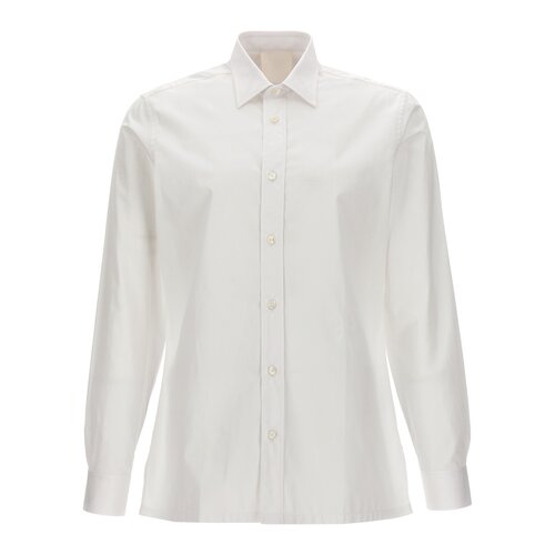 GIVENCHY 男士衬衫 BM60ZY14M6100 CO 白色 Cotton shirt
