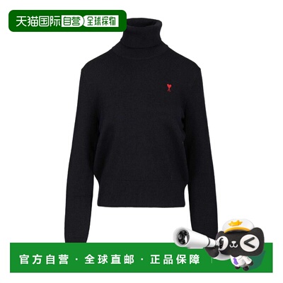 Ami Paris 女士卫衣 FKS827001414 AW2025 黑色