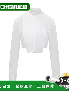 1h可退 TOM FORD 女士衬衫 CA3320FAX1572AW002 AW2025 白色