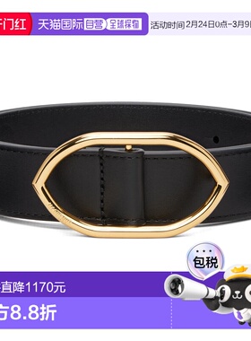 1h可退 潮奢 Jacquemus 男士 黑色 La Ceinture Calisson 腰带 26