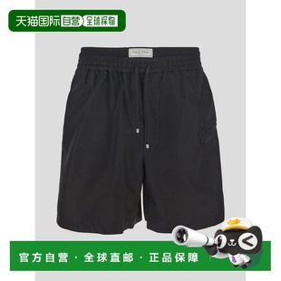2V3RDC628YH0NO 短裤 SS2023 黑色 Shorts VALENTINO Bermuda 男士