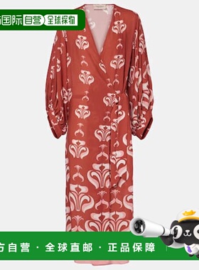 1h可退 潮奢 Adriana Degreas 女士 复古宽松长袍连衣裙