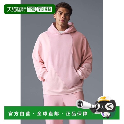 alo yoga Accolade 拼色连帽休闲套头长袖卫衣 男女同款u3039rAth