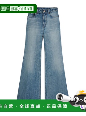 CELINE 女士牛仔裤 RP0DZ930FGFV6 SS2026 蓝色喇叭裤直筒裤