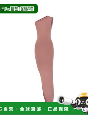 RICK OWENS 女士半身裙 AW2024 RP01D2664VI63粉红色包臀裙长裙