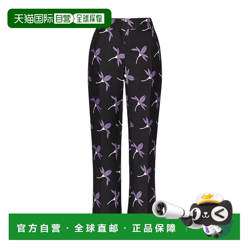 VALENTINO 女士休闲裤 XB3RB3606VMPXS SS2022 黑色