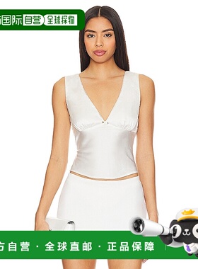 1h可退 潮奢 NIA 女士 Celia 上衣 NT1403R white白色 舒适时尚