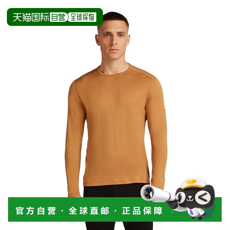 ICEBREAKER 美利奴羊毛 260 科技 克鲁领 长袖 底层保暖衣 男士