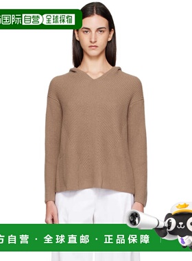 1h可退 潮奢 MaxMara 麦斯玛拉 女士 驼色 Falcone 连帽衫 252936