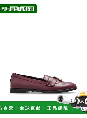 FURLA 女士芭蕾乐福鞋 YJ80GCCX30000RIBES AW2025 紫色女鞋单鞋