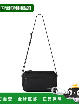 GIVENCHY 男士斜挎包 BKU05CK1ZL001 SS2026 黑色 Essential U 斜