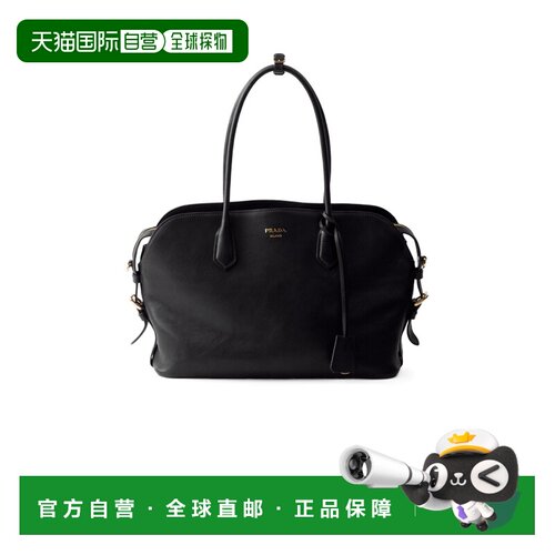 PRADA 女士手提包 1BG6002HFQVOOOF0002 CO 黑色 拉链手提包