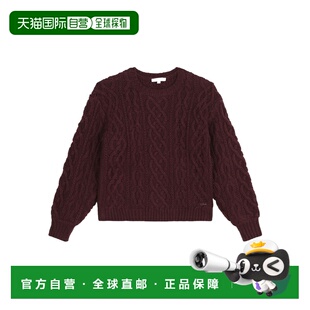 C2023895D 女童针织毛衣 AW2024 黑色 毛衣 1h可退 长袖 CHLOÉ