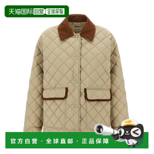 MIU MIU 男士夹克 ML1311SOOO17OOF0036 AW2025 米白色