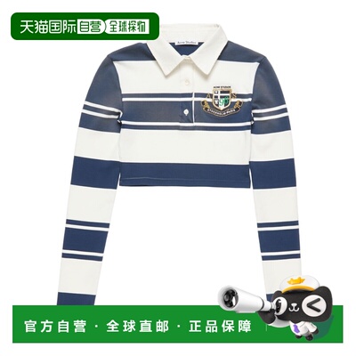 1h可退 acne studios 女士 上装T恤长袖条纹