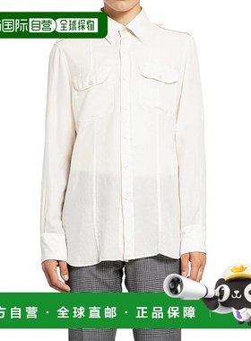 1h可退 TOM FORD 男士衬衫 HME004FMC145F24AW004 SS2025长袖男装