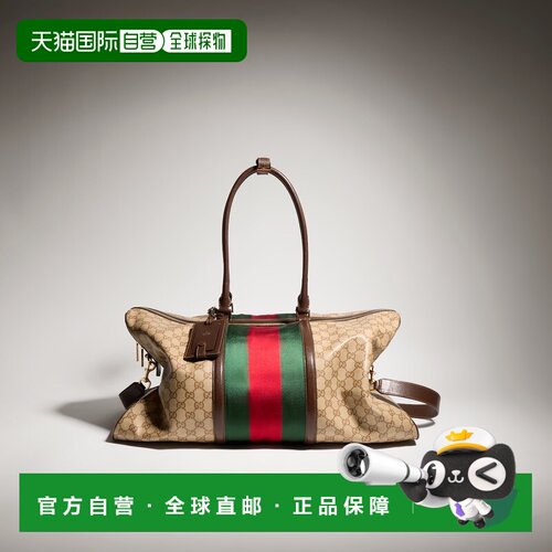 GUCCI 男士旅行包 875059FAF798547 AW2026 花色 ` Web` Tote Bag