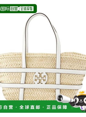 TORY BURCH 女士手提包 169396 AW2025 白色 Tory Burch Ella Str