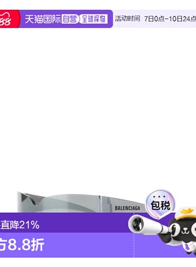 BALENCIAGA 女士眼镜 830307T00031402 SS2025 灰色巴黎世家