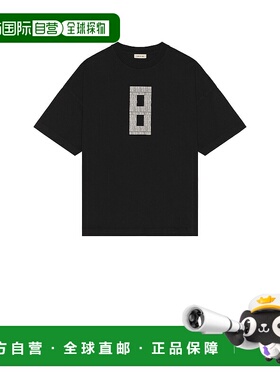 1h可退 潮奢 Fear Of God 男士 8 短袖灰色印花T恤 FG24FW5010155