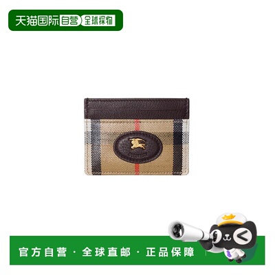 1h可退 潮奢 Burberry 巴宝莉 女士 HIGHLANDS 卡套 81122851卡包