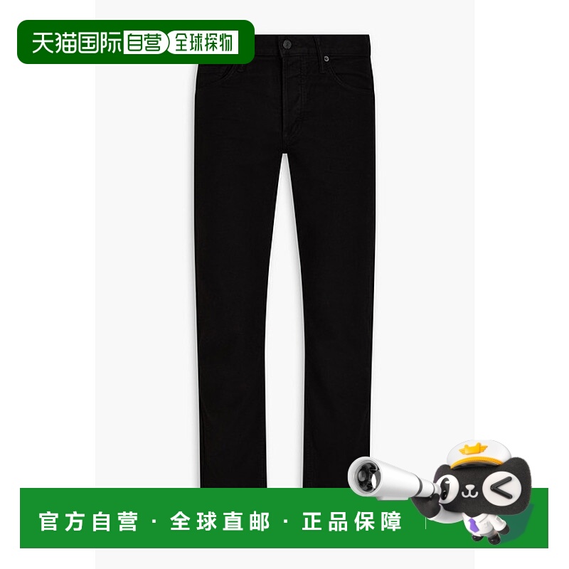 1h可退 潮奢 Tom Ford 汤姆 福特 男士 修身棉混纺斜纹棉布裤 DPS