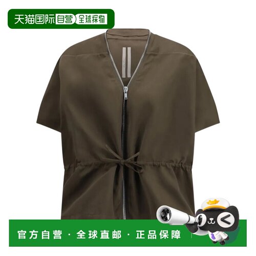 RICK OWENS 女士外套 RP01F6733THD78 SS2026 灰色