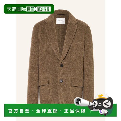 1h可退 JIL SANDER 女士西服 100160852915000 CO 棕色 Blazer